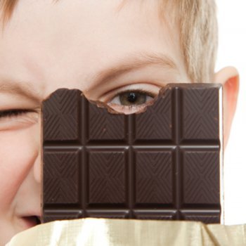Os benefícios do chocolate para as crianças