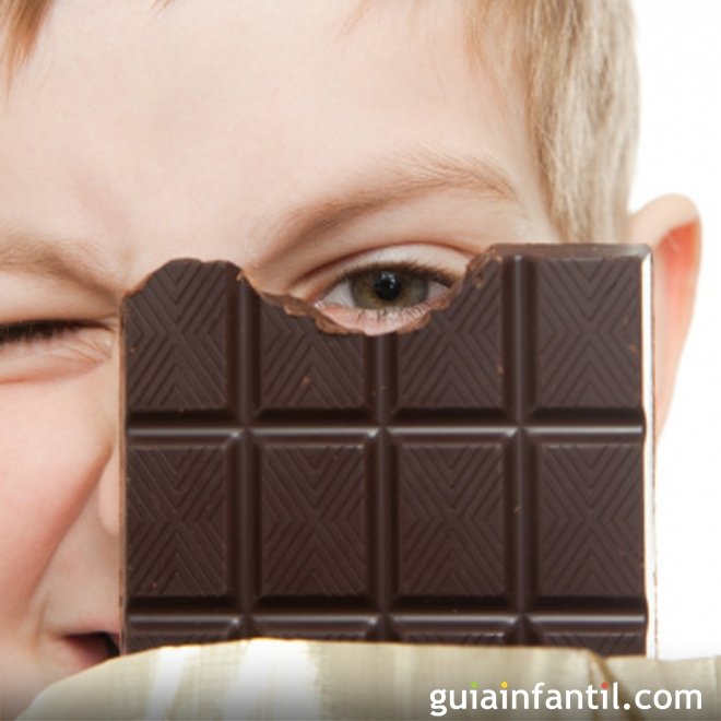 Os benefícios do chocolate para as crianças