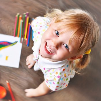 A criança de 3 anos