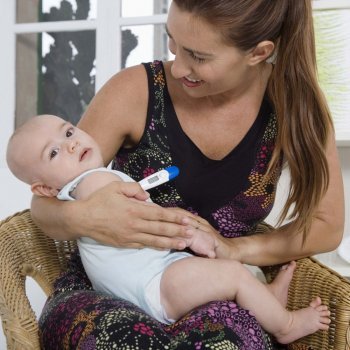 Como se mede a temperatura de um bebê