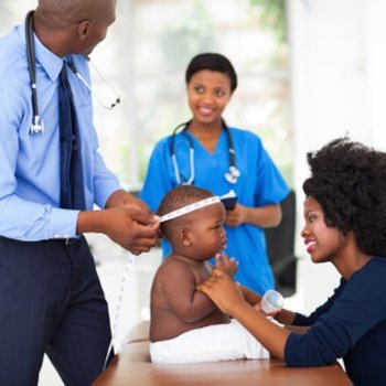 O perímetro cefálico do bebê