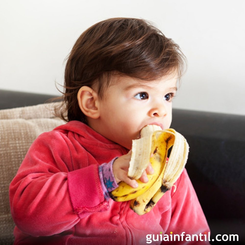 10 poderes da banana na dieta de bebês e crianças