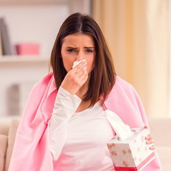 A gripe e o resfriado na gravidez