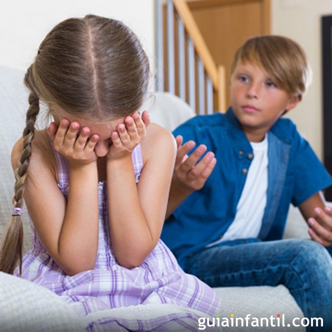 Bullying entre irmãos. Causas e sintomas