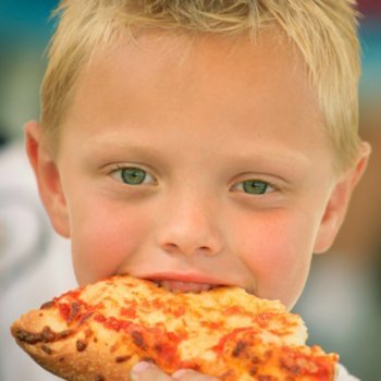 Crianças caprichosas com a comida