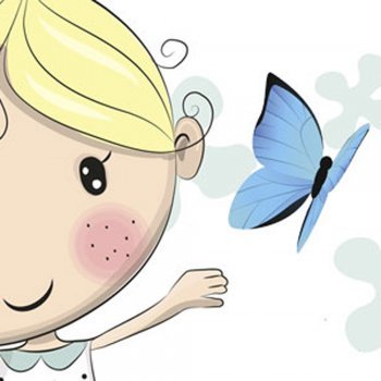 A mariposa azul. Lenda oriental para crianças