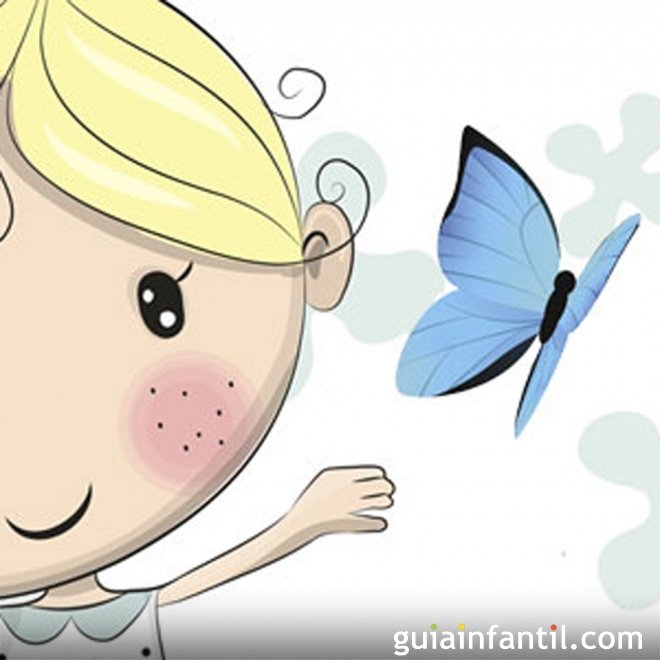 A mariposa azul. Lenda oriental para crianças