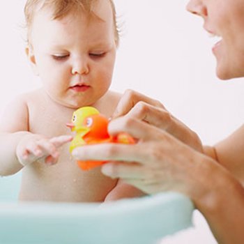 O que necessito para o primeiro banho do meu bebê