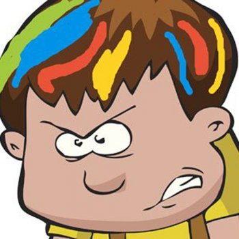 A cabeça de cores. Conto infantil sobre a inveja