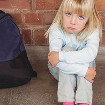 A criança não quer ir à escola