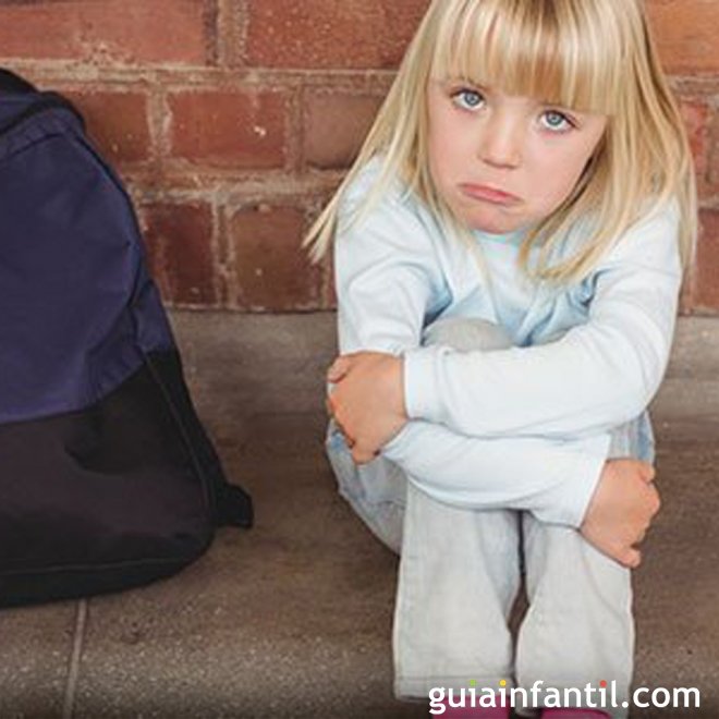 A criança não quer ir à escola