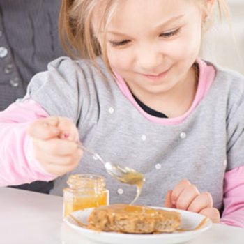 Adoçantes naturais para crianças