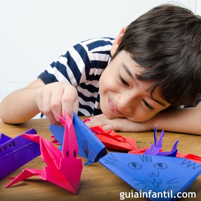 Origami. Vídeos para aprender a fazer figuras de papel