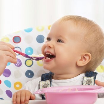 Alimentação para bebês de 4 a 6 meses