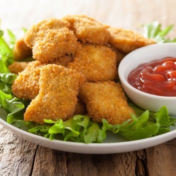 Nuggets de frango. Receita fácil e saborosa para crianças