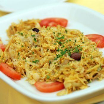 Bacalhau à portuguesa para a Semana Santa
