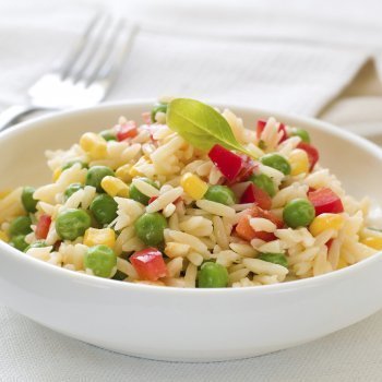 Arroz com verduras, saudável e rápido