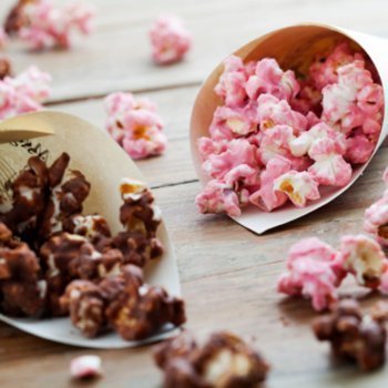 Pipoca doce. Receitas juninas para as crianças