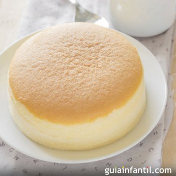 Bolo de queijo japonês com três ingredientes