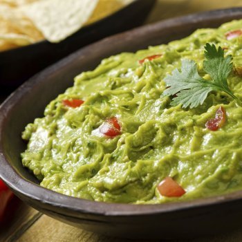 Guacamole. Receita mexicana para a família