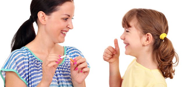 Parar de fumar pela saúde dos filhos Parar de fumar pela saúde dos filhos