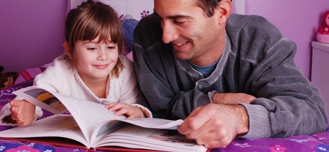 A importancia de contar historias aos filhos