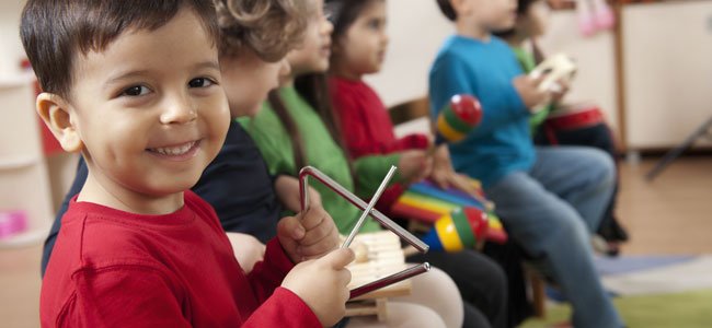 A música e as crianças A música e as crianças