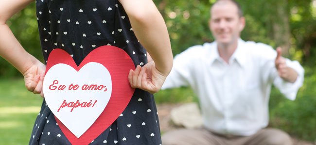 O melhor presente das crianças para o Dia dos Pais O melhor presente das crianças para o Dia dos Pais