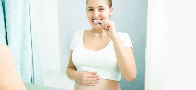 Cuidados com a boca e os dentes durante gravidez