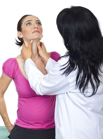 La glândula tireoide durante a gravidez La glândula tireoide durante a gravidez