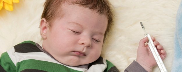 Bebes com gripe, crianças gripadas