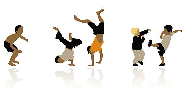 A prática da Capoeira para as crianças