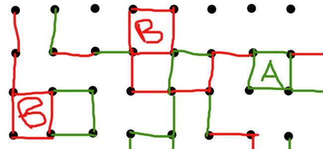 Aprender, Criar e Ensinar: Jogo dos pontinhos