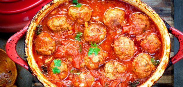 almôndegas-de-frango A