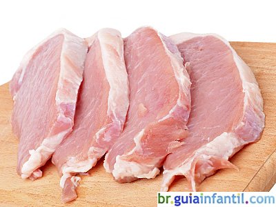 Lombitos de cerdo frescos para usar na receita