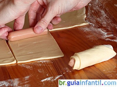 Receita de mini cachorro-quente de forno