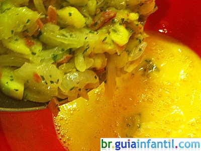 Receita de pudim de abobrinha para crianças